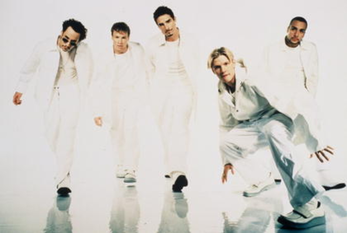 Kosten ihr Comeback auf der Bühne aus: Die Backstreet Boys
