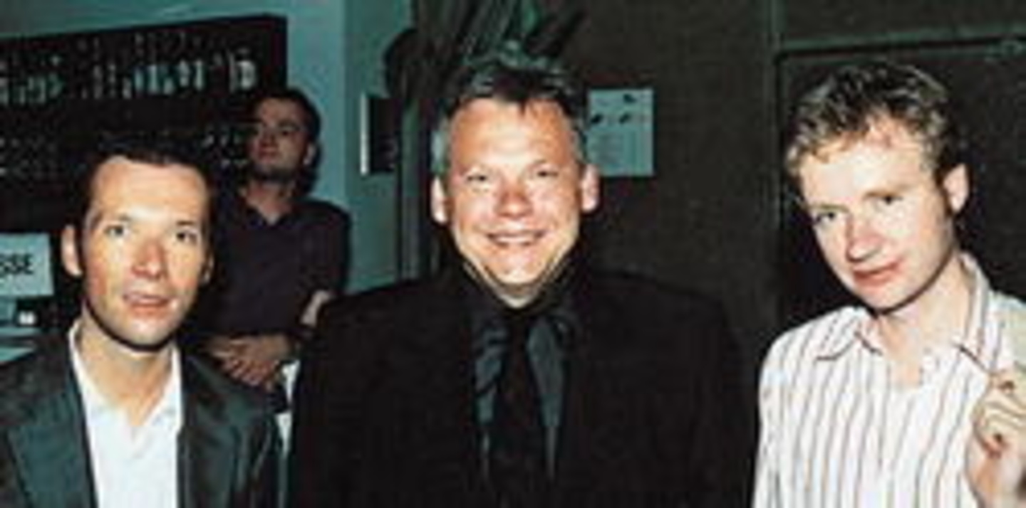 Ein Team für den Nachwuchs (v.l.n.r.): Kirschstein, Stettmeier und Universal-Music-Chef Tim Renner