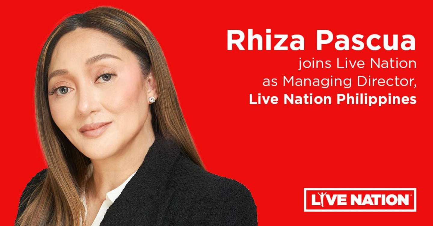 Leitet Live Nation Philippines: Rhiza Pascua
