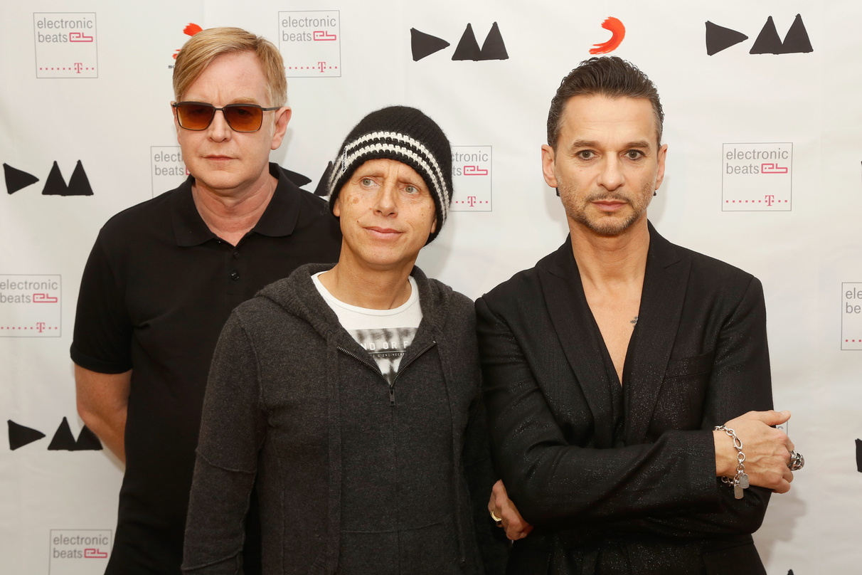 Bei den Google-Nutzern die Nummer eins: Depeche Mode, hier vor ihrem von Electronic Beats präsentieren Album Launch Event in Wien