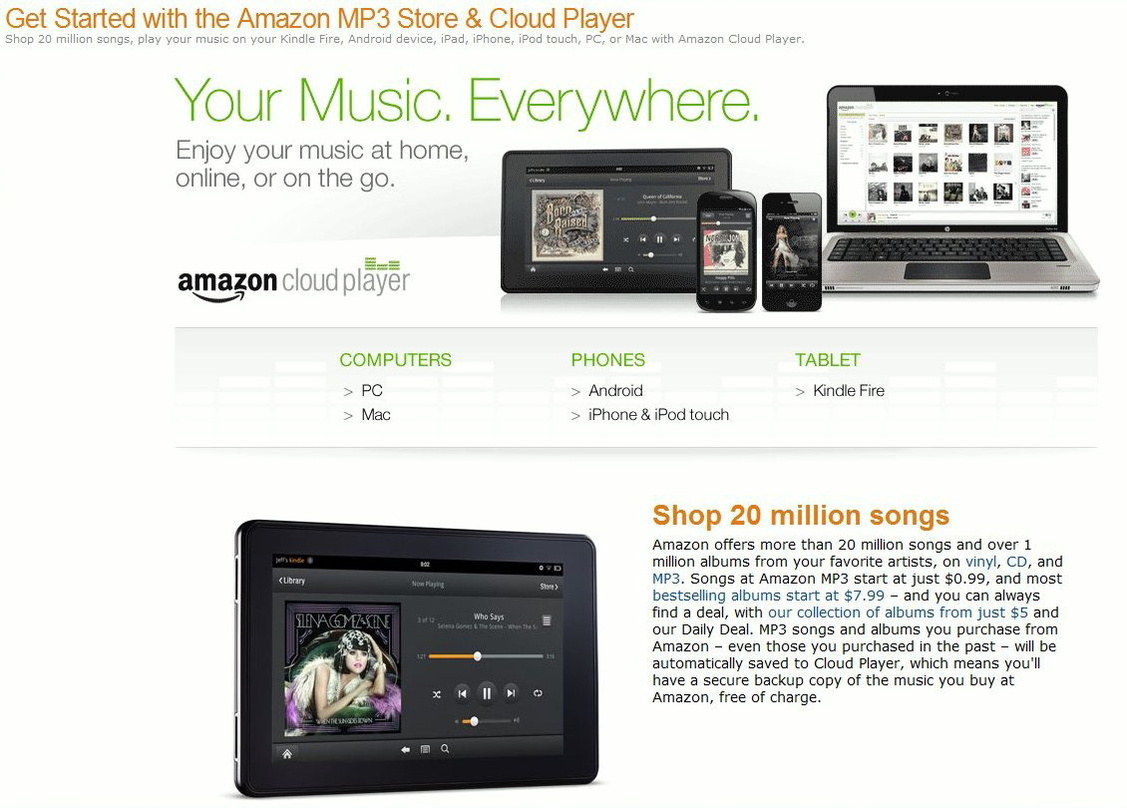 Nächste Ausbaustufe geplant? Amazon könnte seinen Cloud Player um "Auto Rip" erweitern und automatisch Kopien verkaufter CDs in die Cloud der Nutzer einlagern