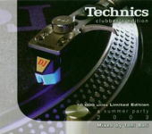 Diverse – Technics - Clubber's Edition - A Summer Party 2003 (Mixed by Toni Bali)