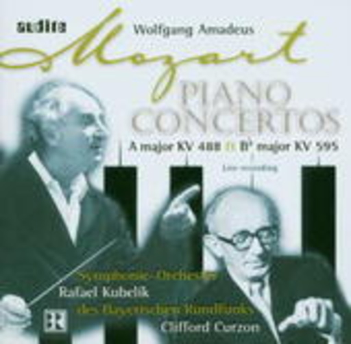 Rafael Kubelik/C. Curzon/Symphonie-Orch. d. Bayer. Rundf. – Piano Concertos KV 488 & B Major KV 595