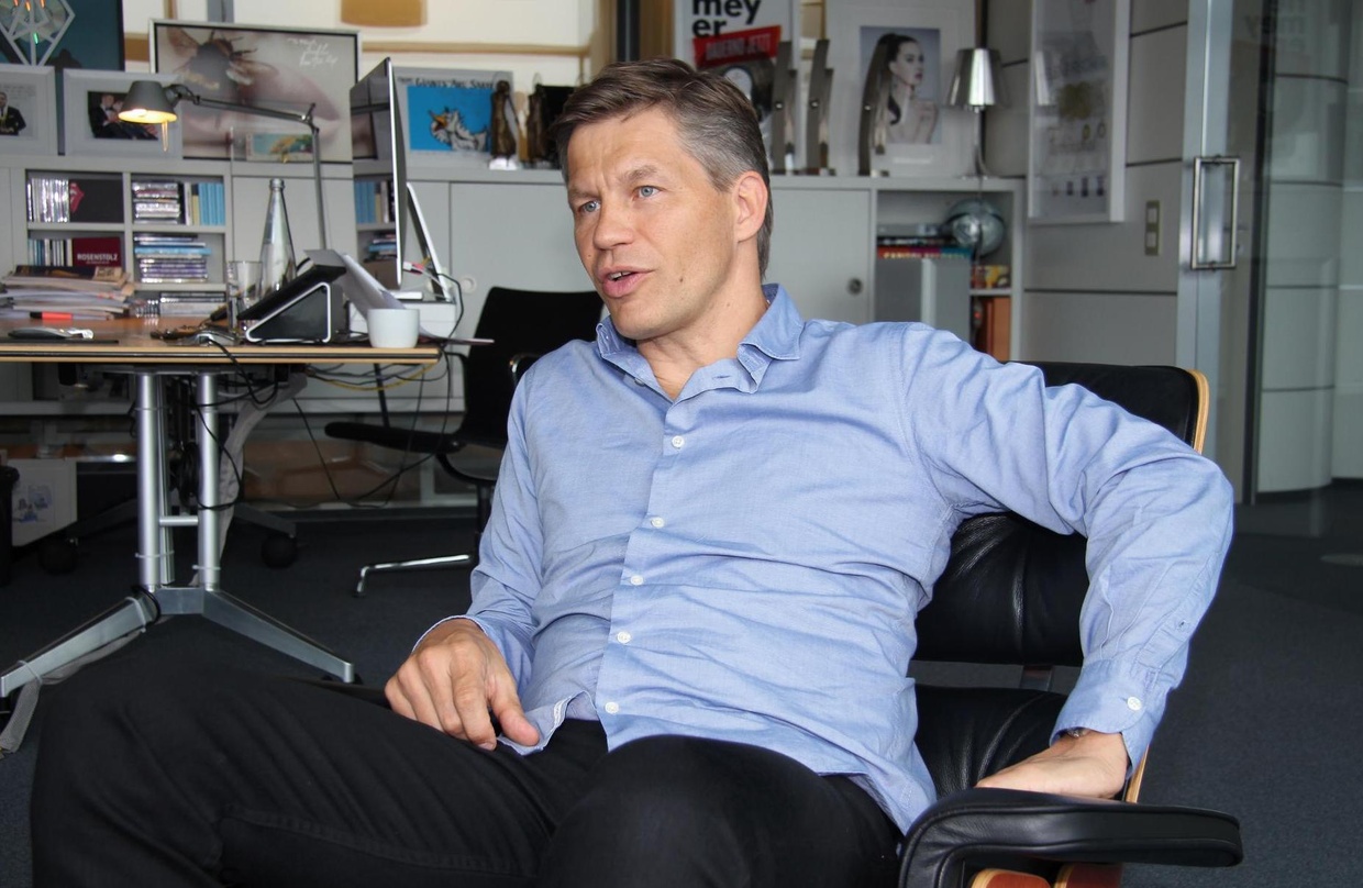 Mit Universal Music Marktführer: Frank Briegmann