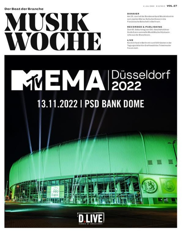 Die E-Paper-Ausgabe von MusikWoche Vol. 27 2022