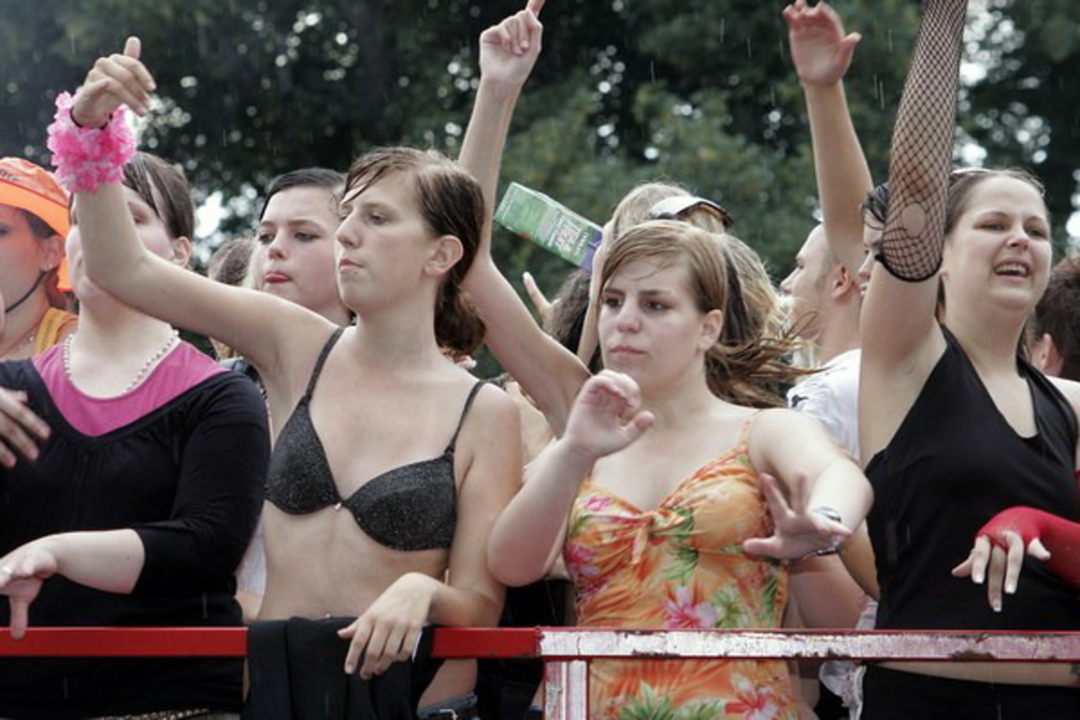 Haben auch dieses Jahr vergeblich auf die Reincarnation Parade gehofft: Raver in Hannover