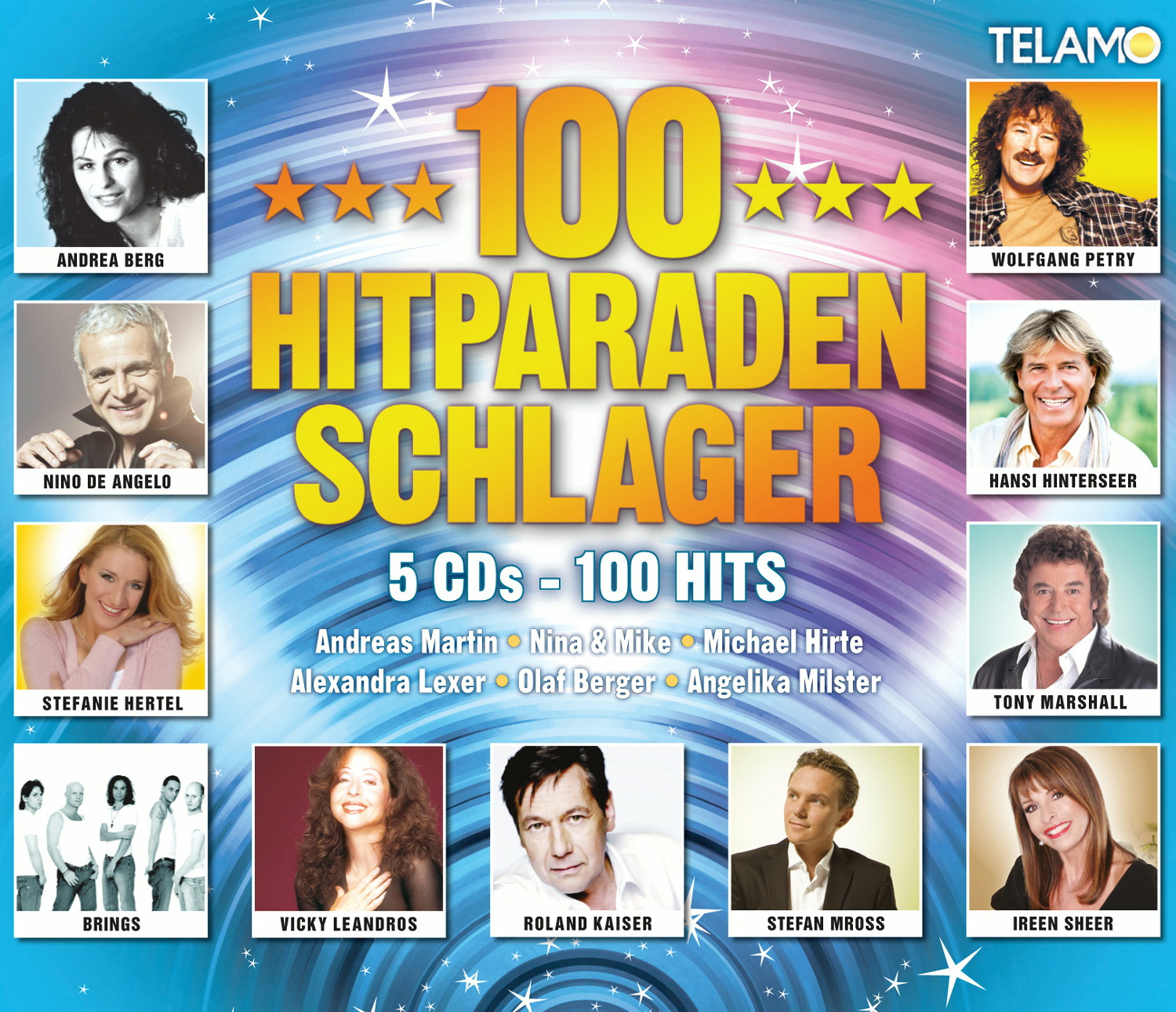 Diverse – 100 Hitparaden Schlager