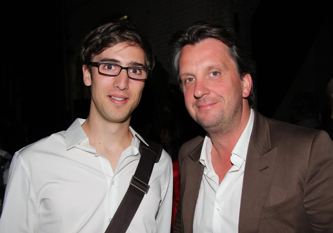 Arbeiten bereits seit den frühen Tagen von Stagelink zusammen: CEO Nikolas Schriefer (links) und der Beiratsvorsitzende Frank Taubert, hier bei der Berlin Music Week 2013