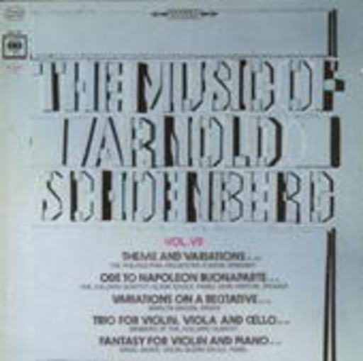 Glenn Gould – The Music Of Arnold Schoenberg Vol. II
