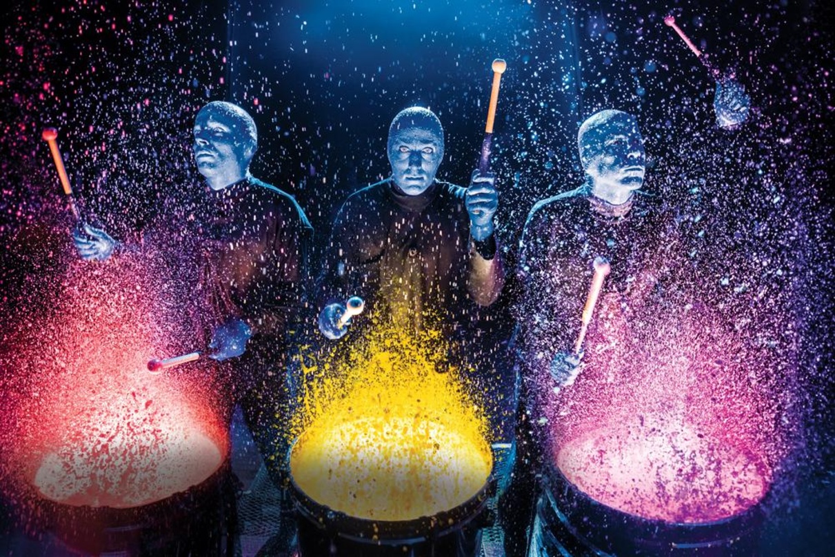 Ist wieder in Berlin zu sehen: die Blue Man Group