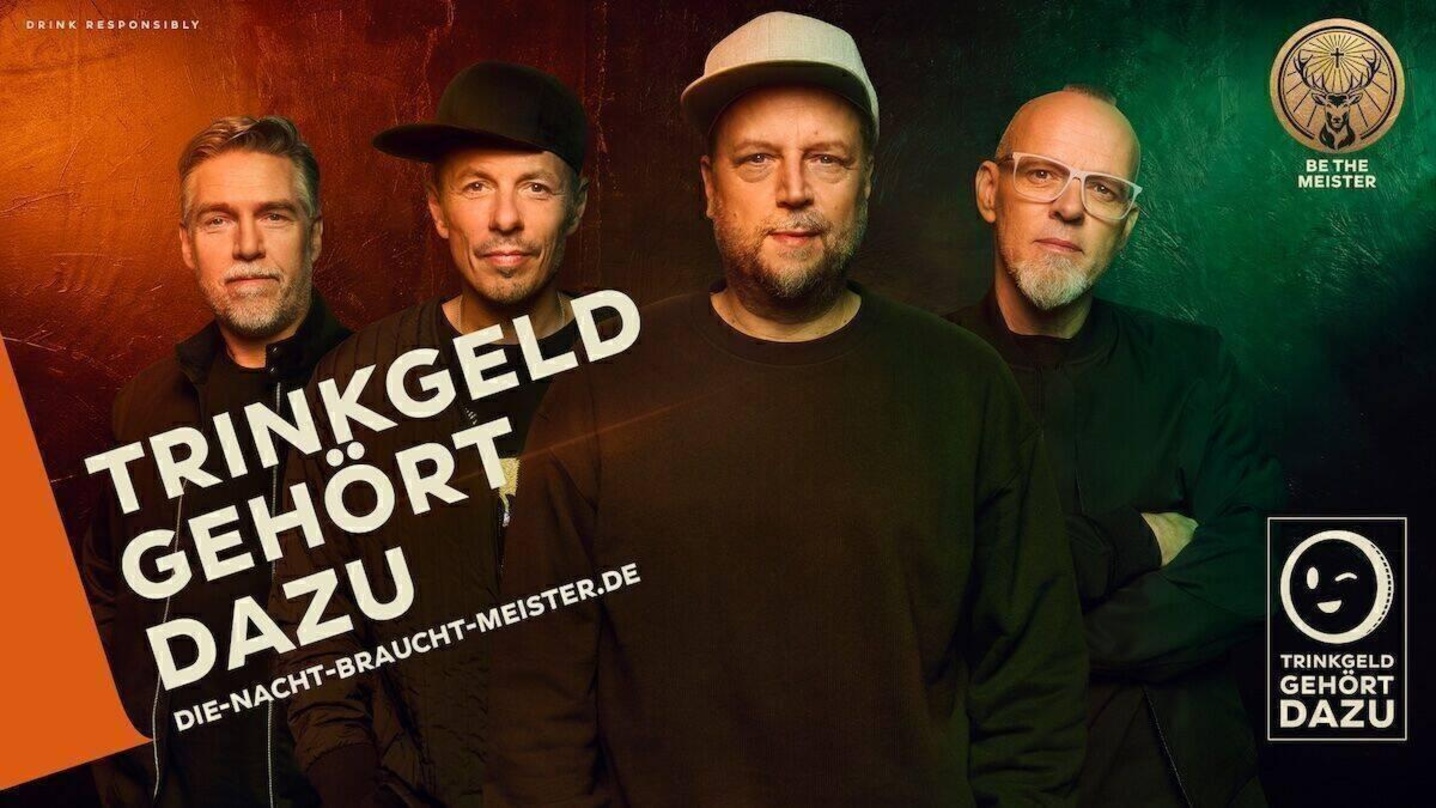 Macht sich für Club- und Barpersonal stark: eine Jägermeister-Kampagne mit den Fantastischen Vier