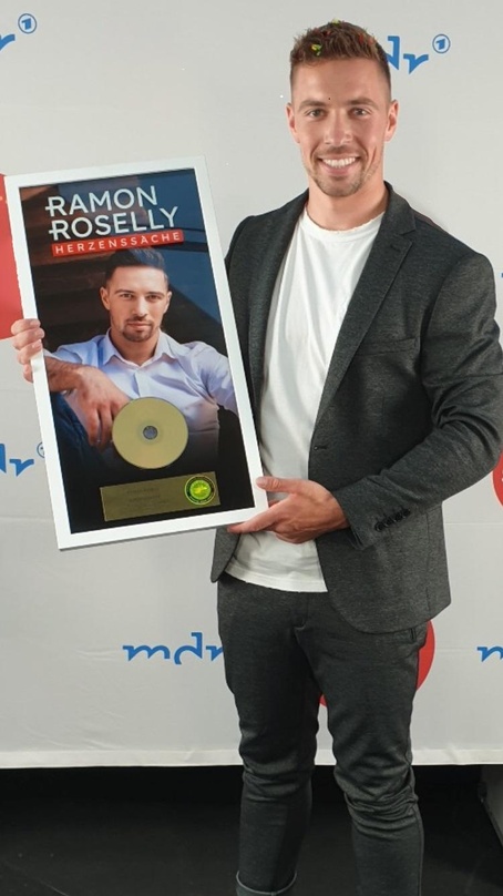 Stolz auf Gold: Ramon Roselly