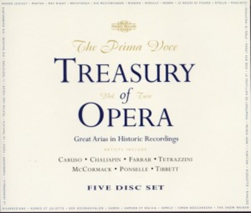 Caruso/Chaliapin/Farrar/Tetrazzini – Prima Voce - Treasury Of Opera - Great Arias In Historic Recordings Vol. 2