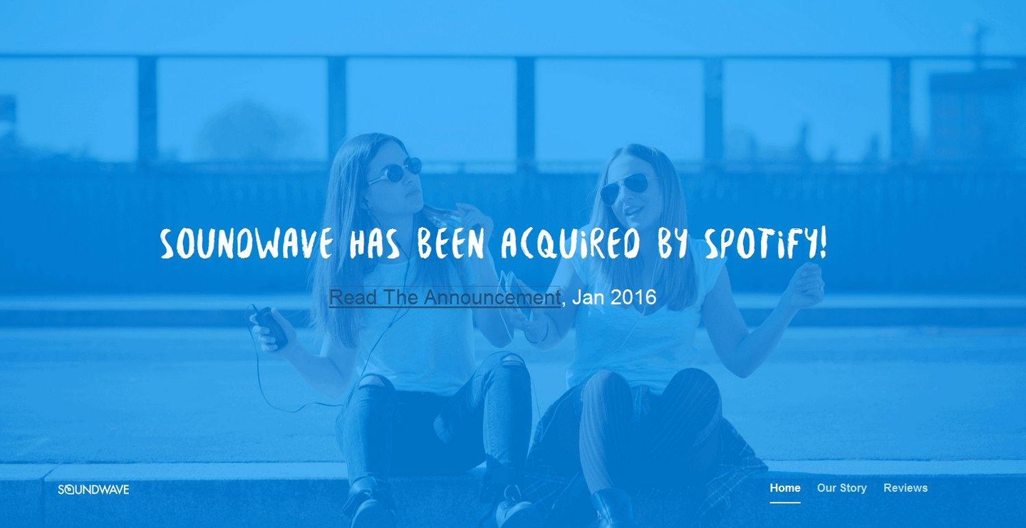 Doppelte Übernahme: Spotify kaufte die Entwickler von Soundwave ein ...