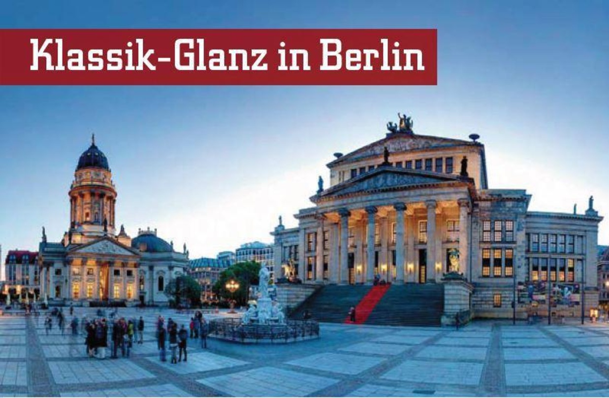 2015 wieder Austragungsort für den Echo Klassik: Das Konzerthaus am Gendarmenmarkt