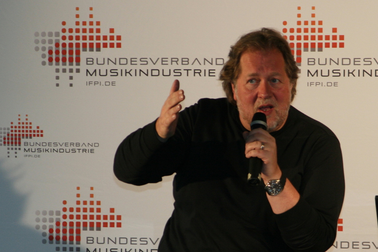Bezogen Position zur musikalischen und kreativen Großwetterlage: Der BVMI-Vorstandsvorsitzende Dieter Gorny ...