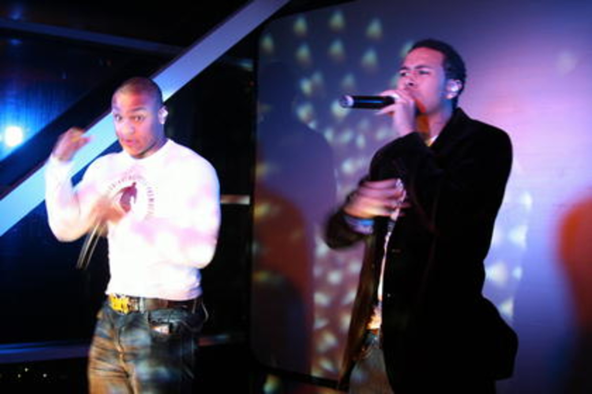 Spielten beim Showcase: das R&B-Duo am2pm