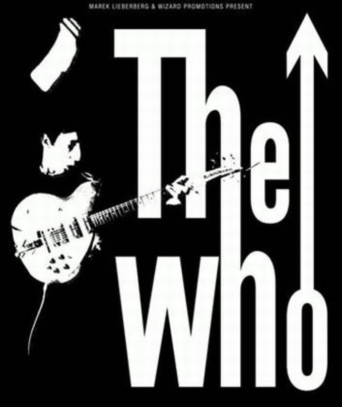Klassisches Motiv: das Tourplakat zu den Open Airs von The Who