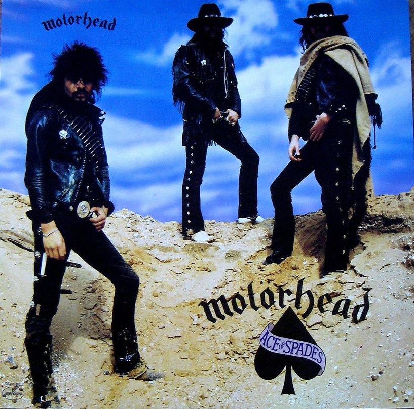Sie alle sind mittlerweile verstorben: die klassische Motörhead-Besetzung mit (von links) "Philthy Animal" Taylor, Lemmy und "Fast" Eddie Clarke auf dem Cover von "Ace Of Spades"