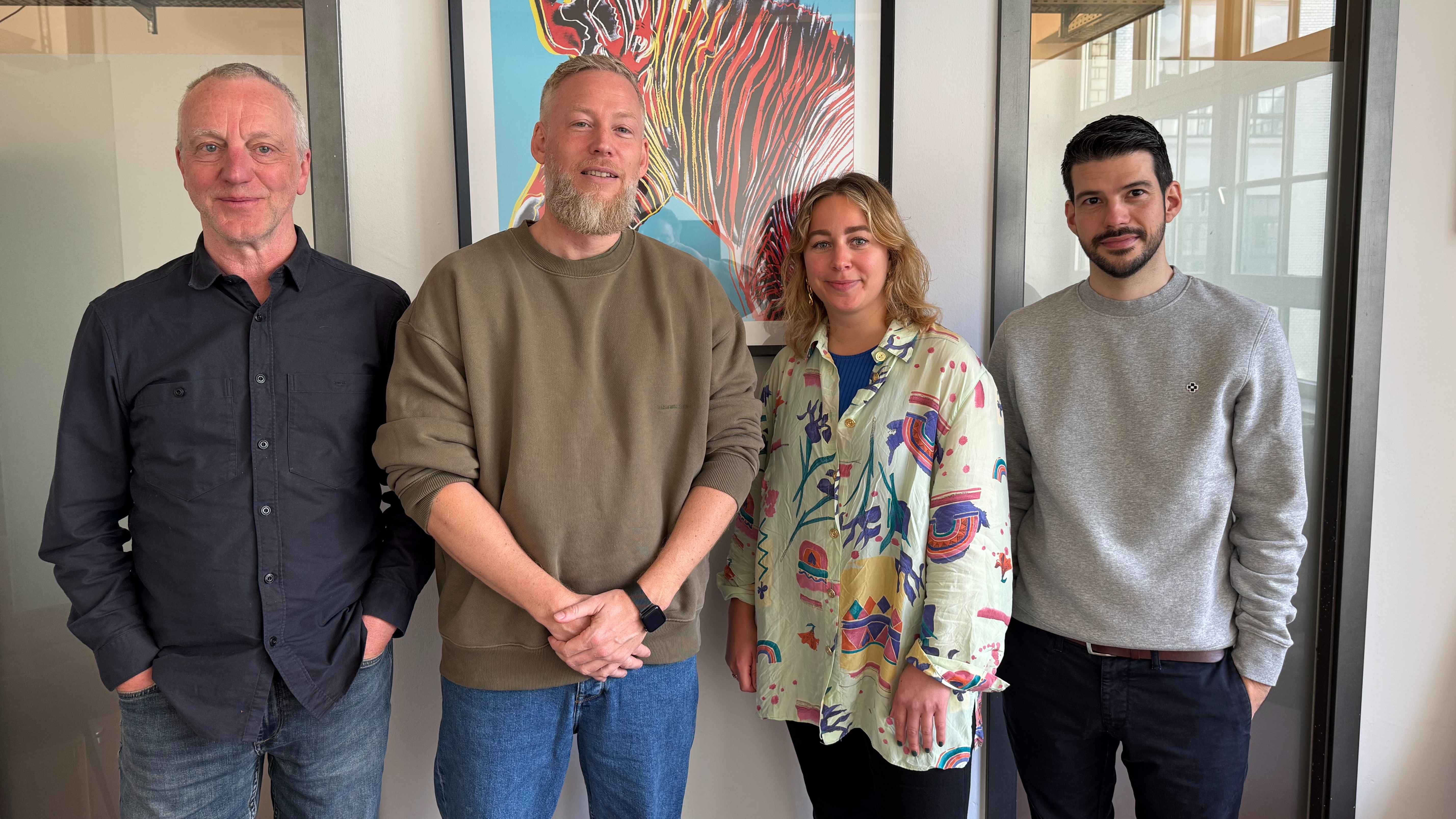 Wollen mit Hive eine "neue Heimat" für urbane Musik bieten (von links): Konrad von Löhneysen (Co-CEO Zebralution), Sebastian Andrej Schweizer (Head of Hive - Zebralution Music), Lisa Riepe...