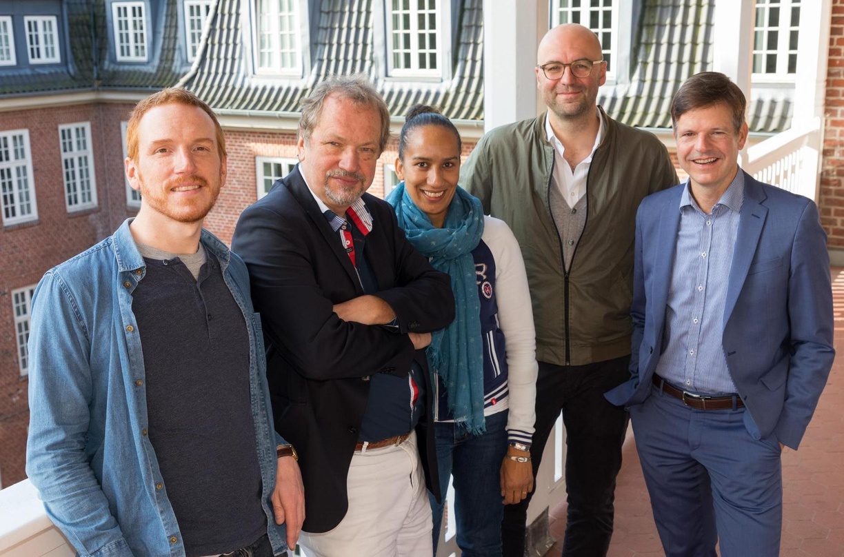 Das Board der Live Entertainment Summer School (von links): Timotheus Wiesmann (Geschäftsführer IHM), Jens Michow (Geschäftsführer bdv), Aissata Hartmann-Sylla (Senior Director Booking Ans...