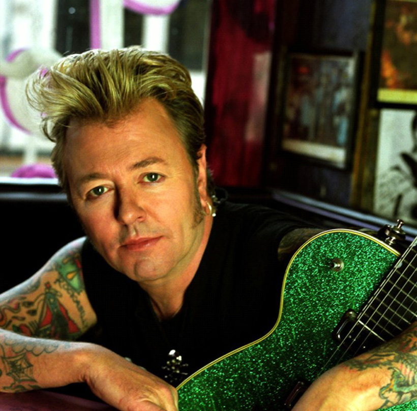 Rockt dreimal auf deutschen Bühnen los: Brian Setzer