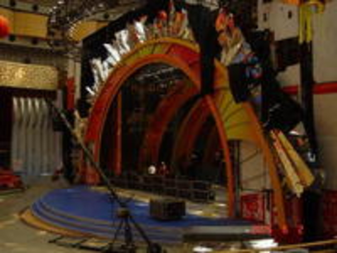 Bietet Platz für die große Kulisse: das Studio 1 des chinesischen Senders CCTV