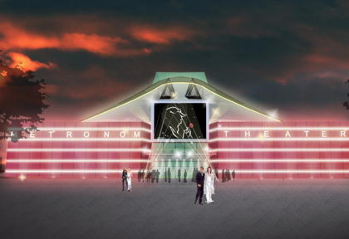 So soll's ab 18. Dezember aussehen: das neue Metronom Theater
