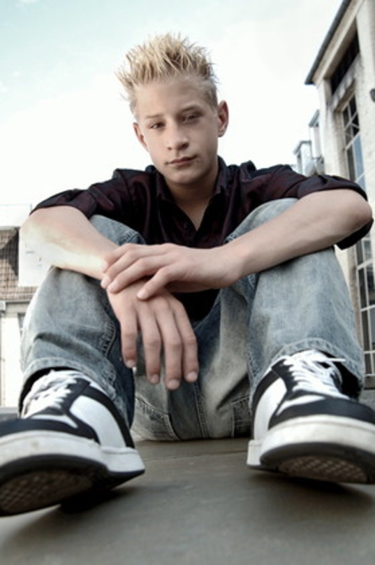 Künftiger Teenie-Star: André
