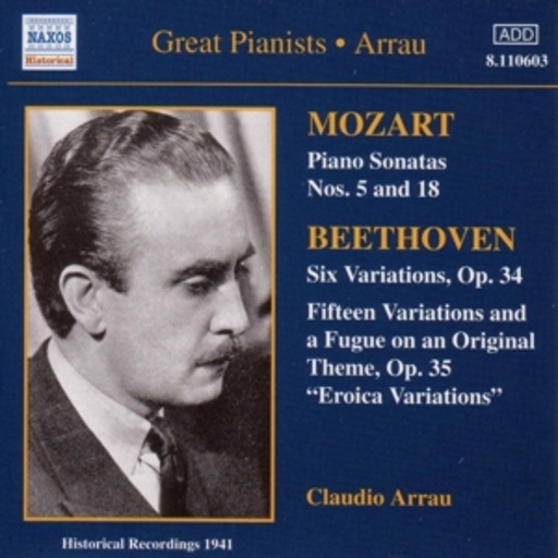 Claudio Arrau – Piano Sonatas Nos. 5 And 18