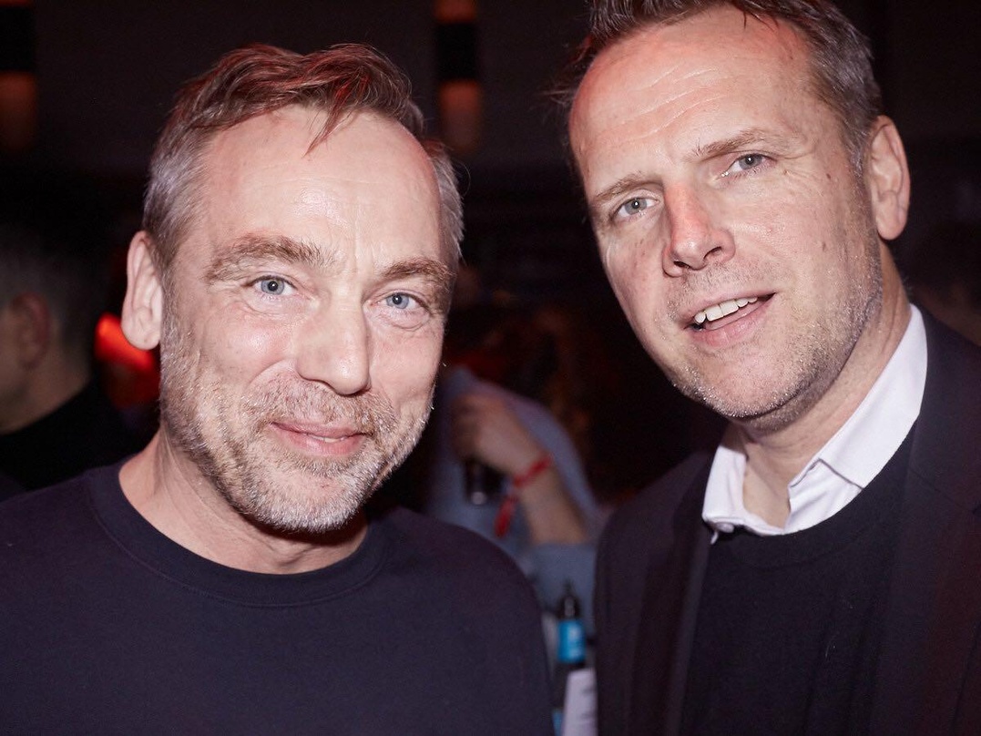 Mit dabei beim Event "More Music With YouTube" am 9. Februar in Berlin (von links): Jens Thele (Managing Director und Head of A&R Kontor Records) und Christophe Muller (Head of Internation...