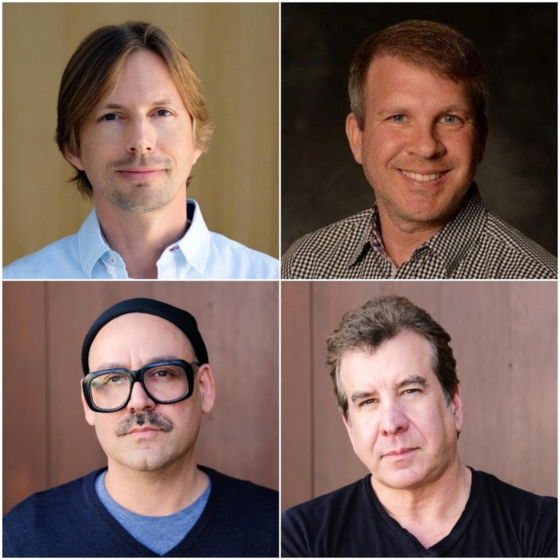 Neue Partner (oben, von links): Jake Wisely und Steve Salm (beide Concord Music) sowie (unten, von links) Josh Abraham und Scott Cutler (beide Pulse Music).