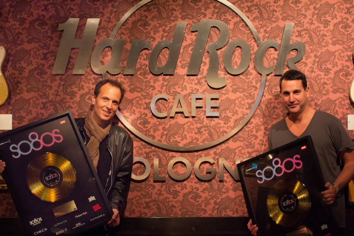 Erhielten Gold: Piet Blank (links) und Jaspa Jones im Kölner Hard Rock Cafe