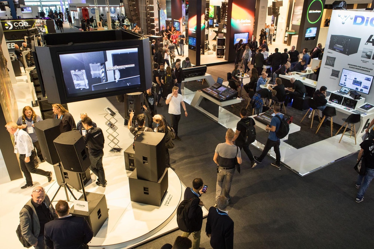 2019 terminlich und räumlich noch enger mit der Musikmesse verzahnt: die Pro Light + Sound