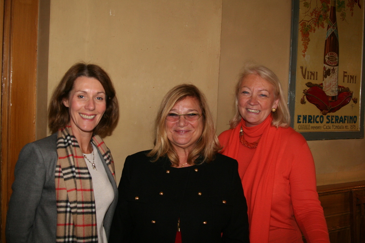 Auf Deutschlandtournee (v.l.n.r.): Jane Garton, Dominique Leguern und Cornelia Much