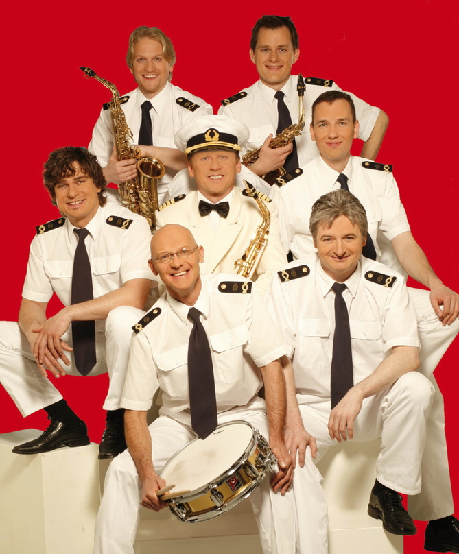 Einer der vier Sieger: Captain Cook und seine singenden Saxophone
