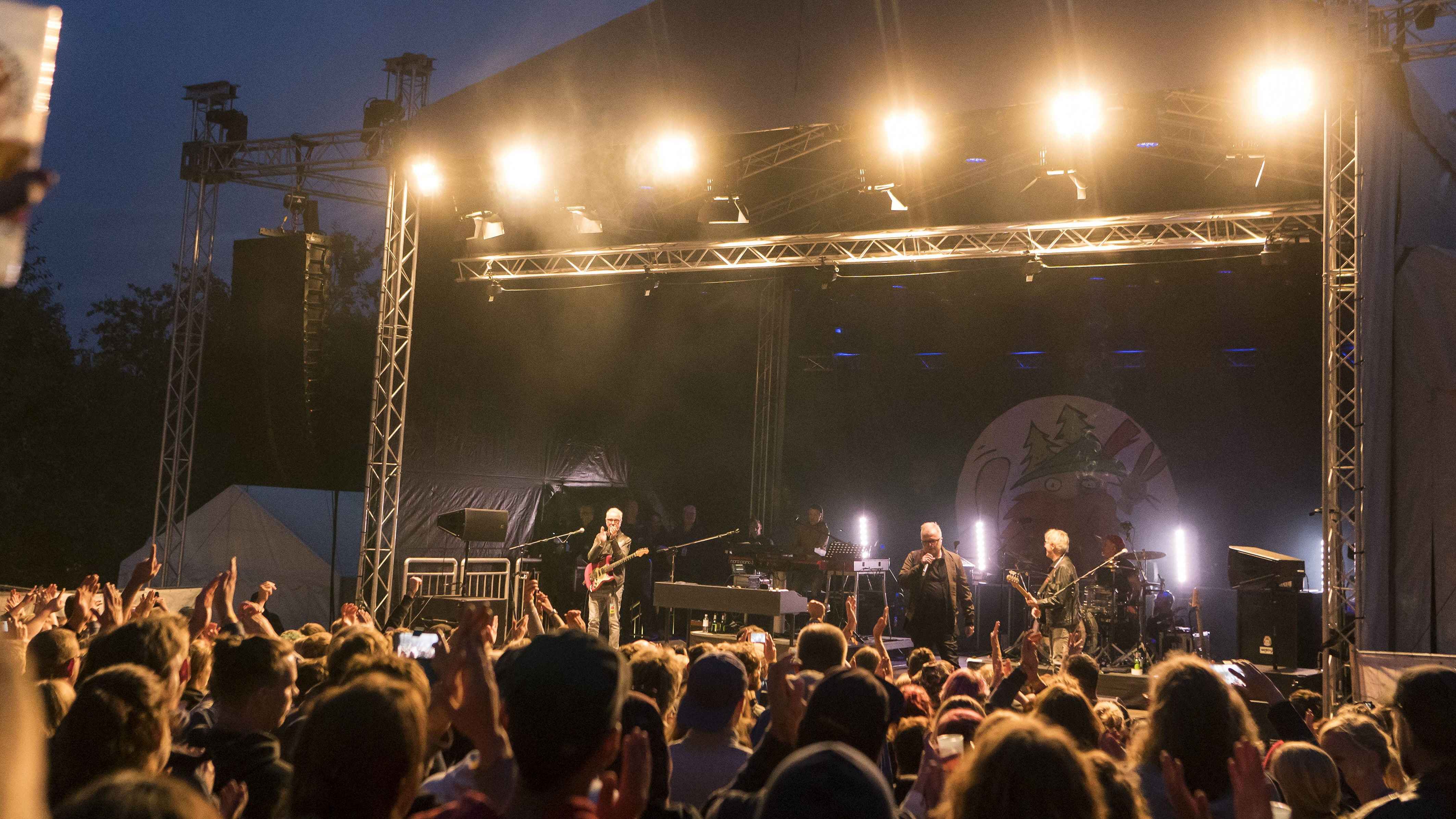 Nominiert für einen FoF Award: das Festival Jamel rockt den Förster, hier der Auftritt von Herbert Grönemeyer im Jahr 2018.