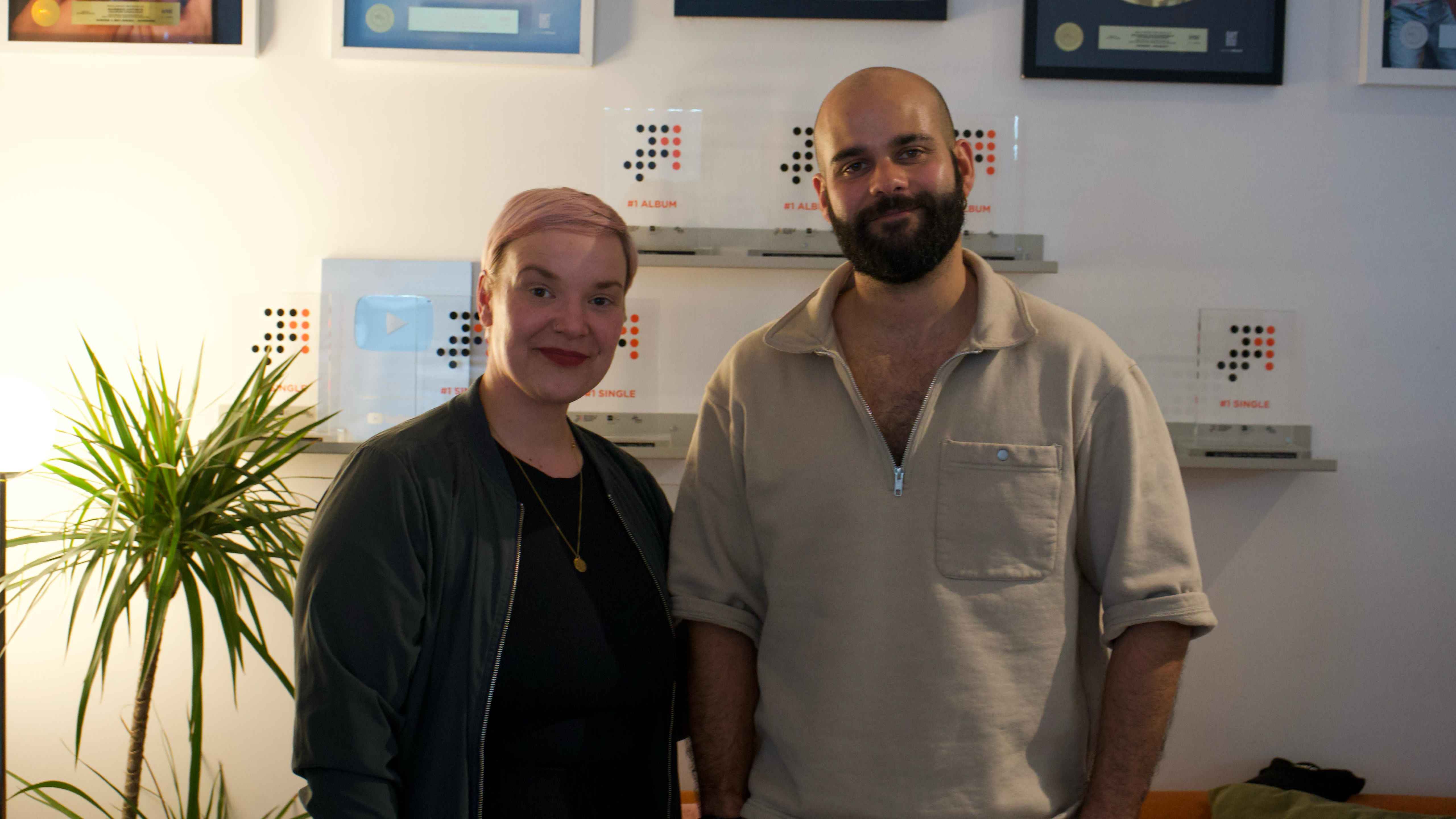 Neu bei Bamboo Artists: Tatjana Shaw (Head of Publishing, links) und Claudio Martay (Chief Financial Officer).