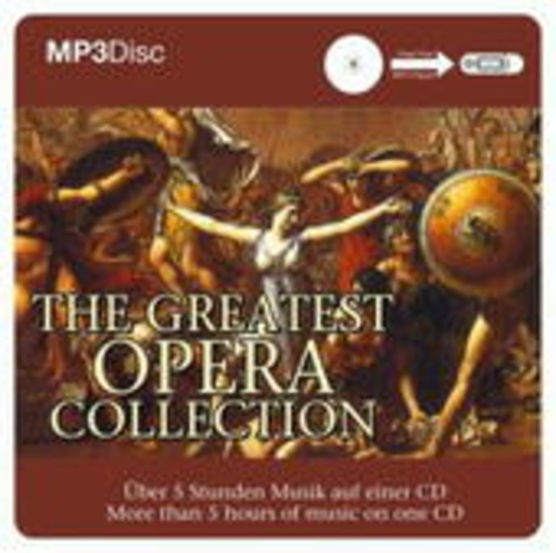 Diverse – The Greatest Opera Collection - MP3 Disc