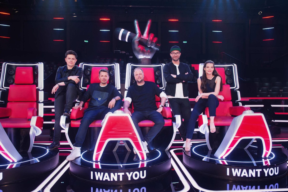 Sitzen dieses Jahr in der Jury (von links): Michael Patrick Kelly, Michi Beck & Smudo, Mark Forster und Yvonne Catterfeld