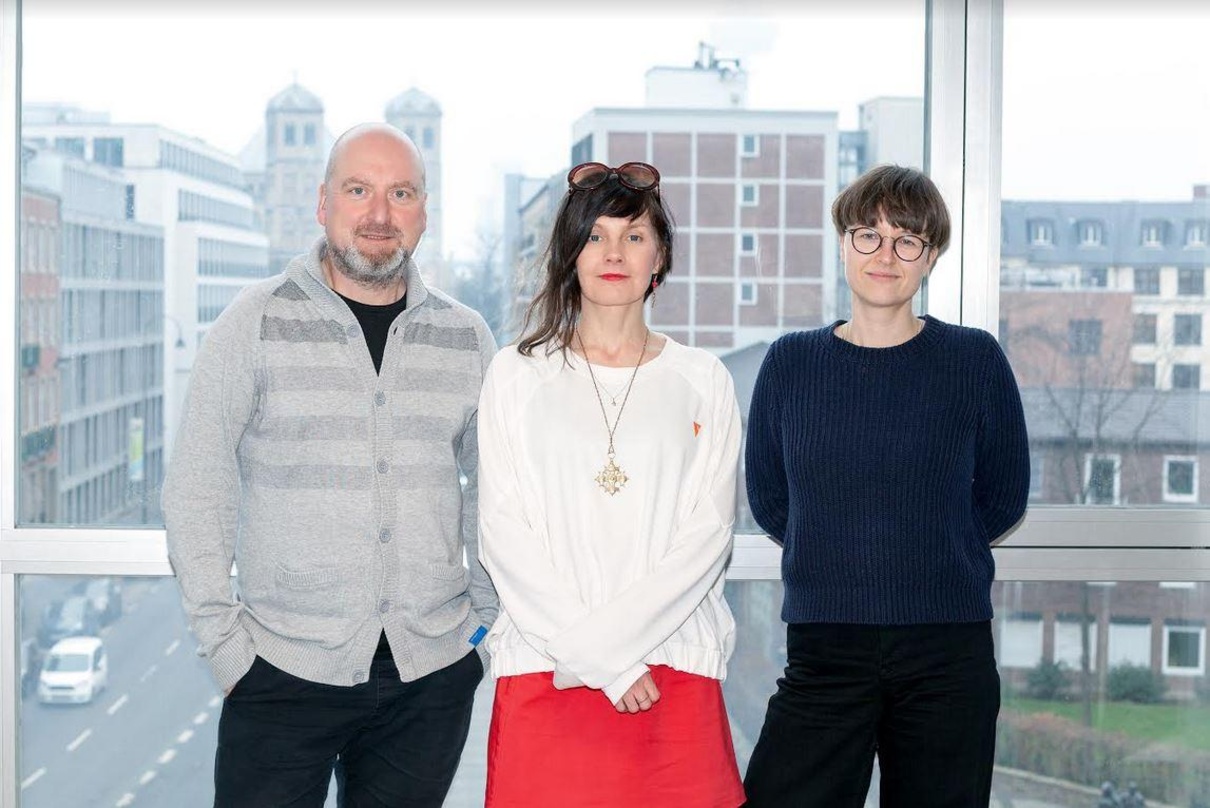 Organisieren den DIANA-Songcontest und Preis (von links): Ralph Christoph (Director c o pop Convention), Jovanka von Wilsdorf (Artist Profiler & Songwriter) und Karla König (Projektleitung...