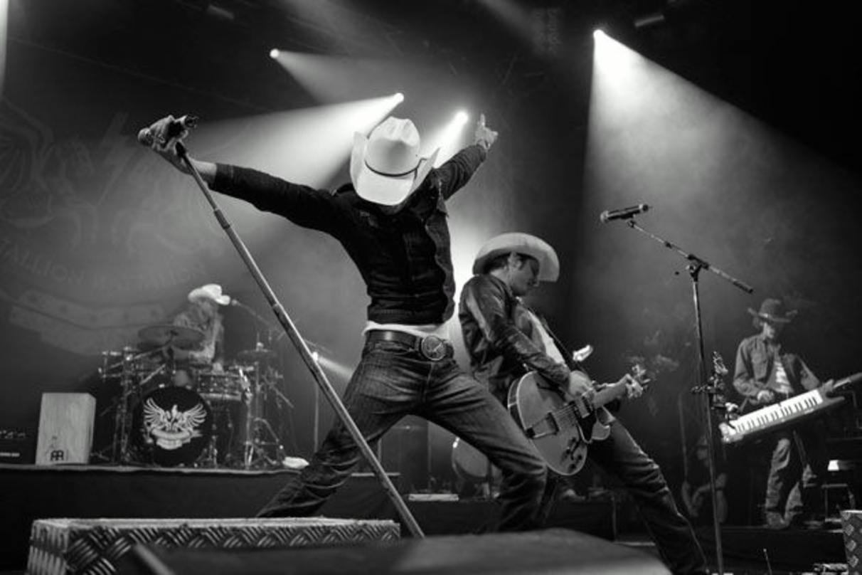 Für energiegeladene Gigs zwischen Country und Rock bekannt: The BossHoss