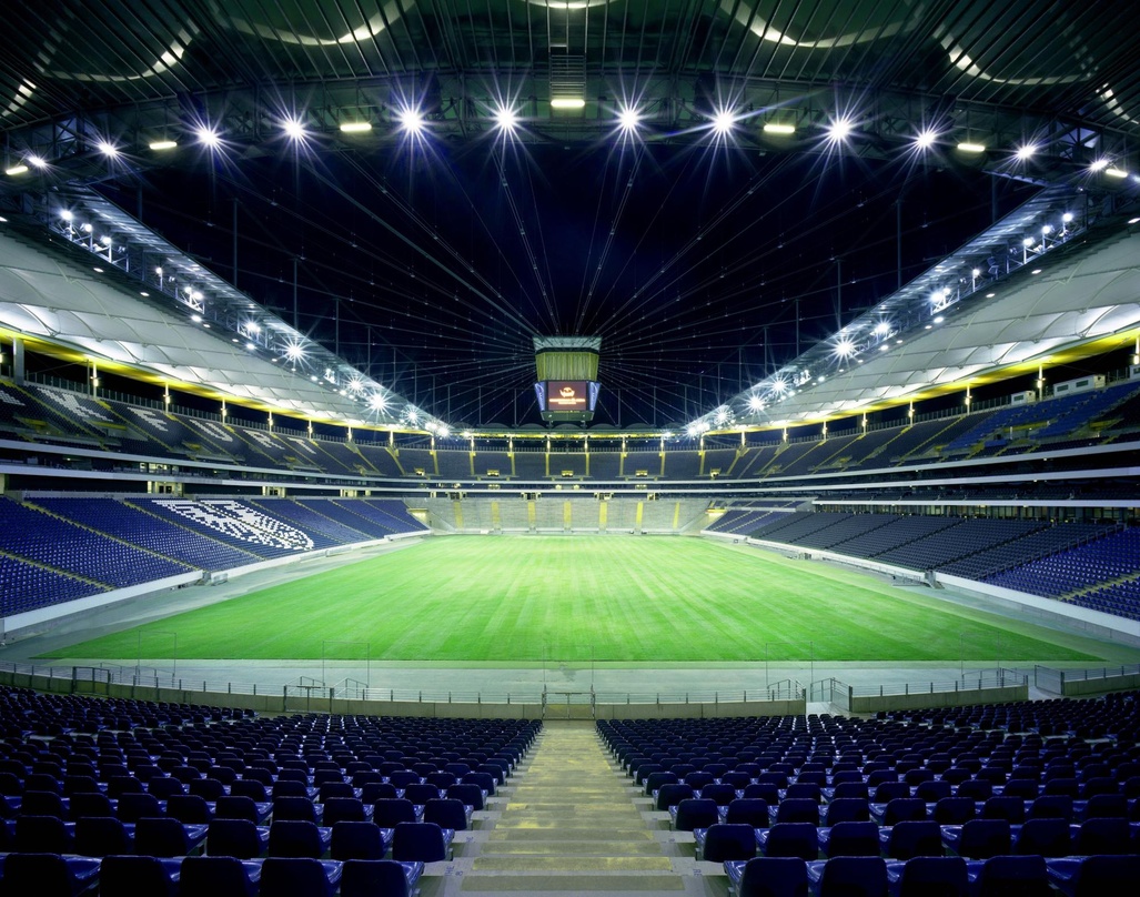 Von hier aus will BigCityBeats DJ-Sets übertragen: die Frankfurter Commerzbank-Arena