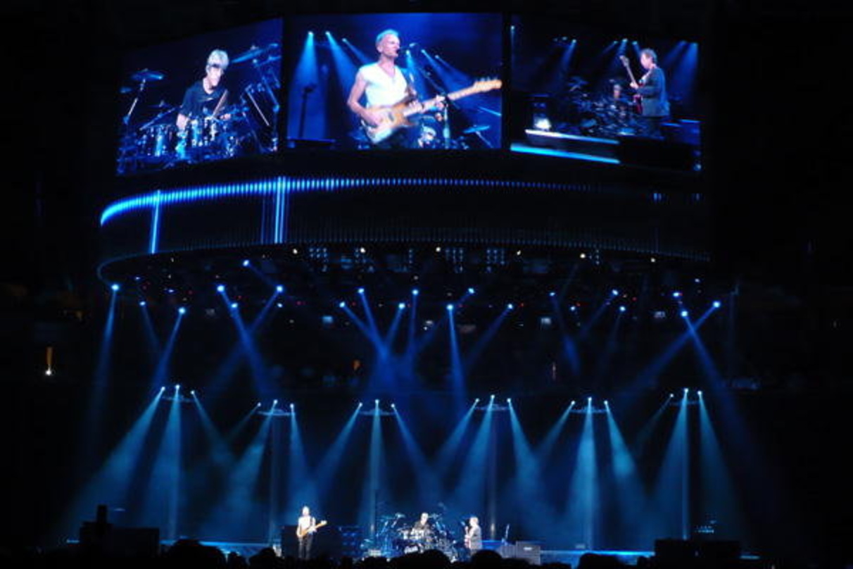 Bring on the light: The Police auf Welttournee