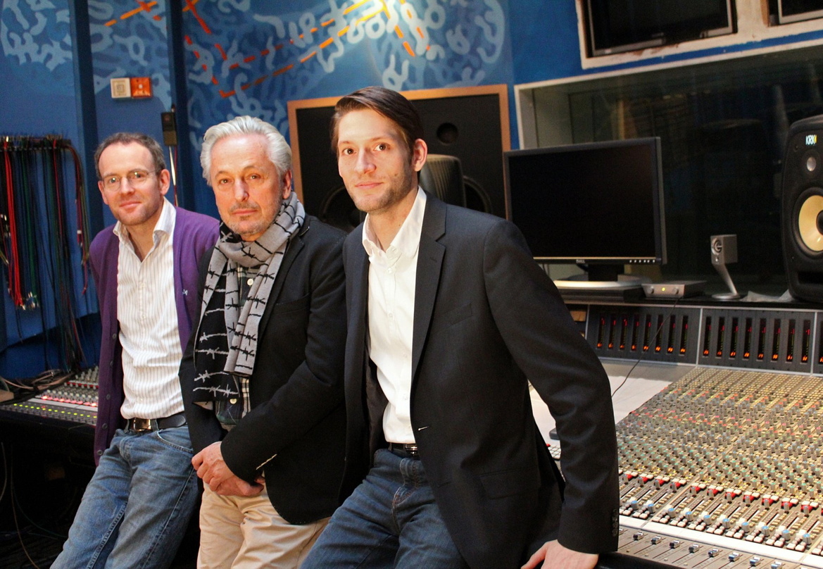 Wollen mit Hilfe eines Fondskonzepts neue Künstler aufbauen (von links): Hendrik Knopp, Franz Plasa und Martin Gerlach