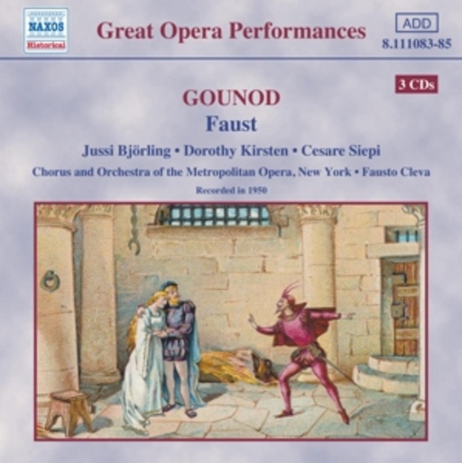 Jussi Björling/Dorothy Kirsten/Cesare Siepi – Faust (1950 Recording)