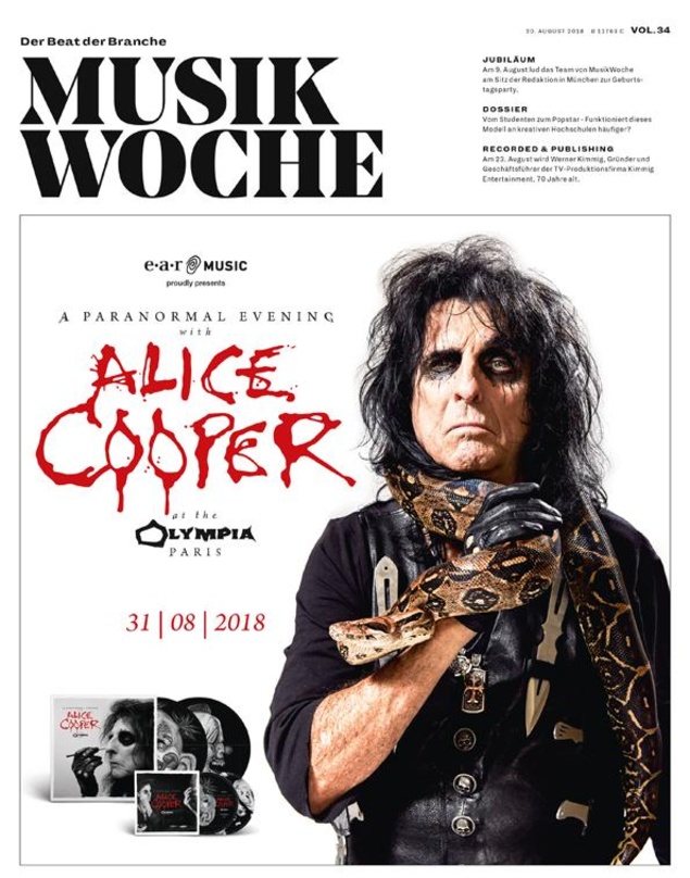 Die E-Paper-Ausgabe der MusikWoche Vol. 34/2018