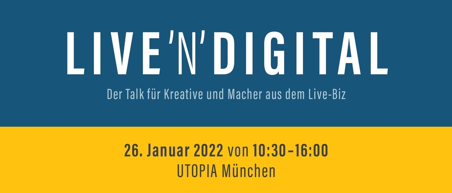 Steigt nun im Januar: die Konferenz Live'n'Digital
