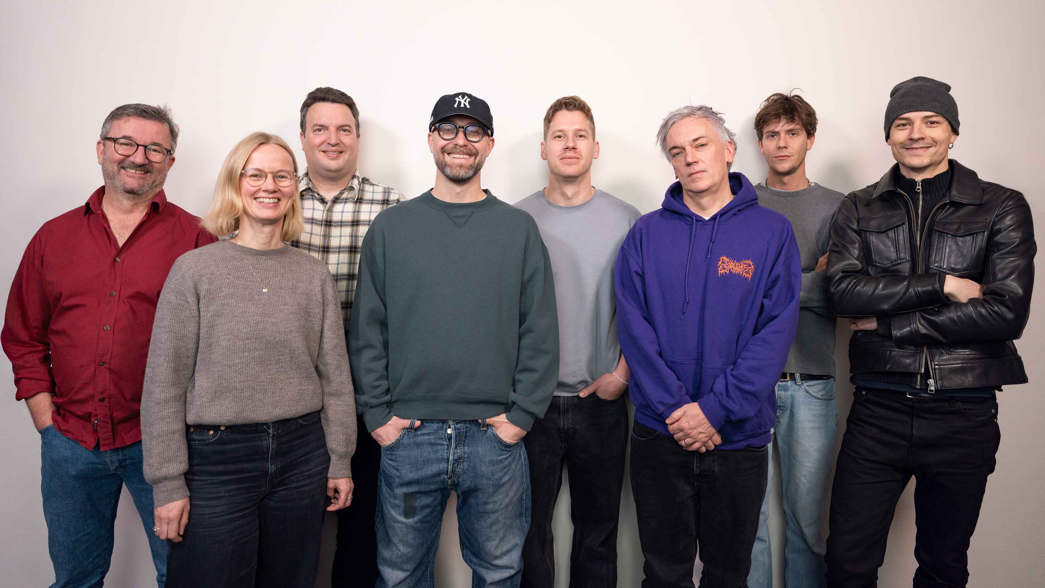 Arbeiten künftig zusammen (von links): Achim Rheiner (Projektmanagement Live), Henriette Noack (Daily Management Mark Forster), Fabian Schulte-Terboven (Think Big Booking), Mark Forster, L...
