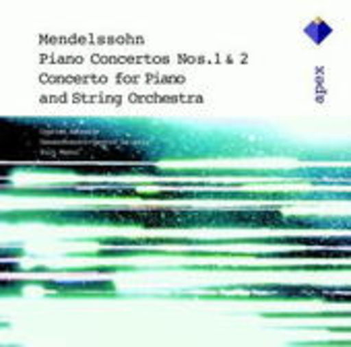 Katsaris/Masur/Rolla/Gewandhausorch. Leipzig – Mendelssohn: Piano Concertos Nos. 1 & 2 (Apex-Series)